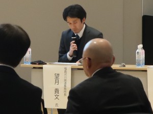 福島河川国道事務所長　望月貴文氏