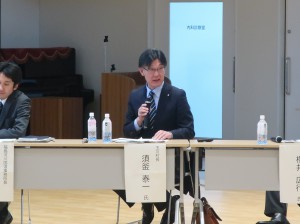 玉川村長　須釡泰一氏